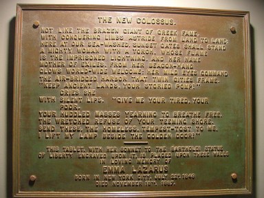 Bronze-plaque-of-New-Colossus