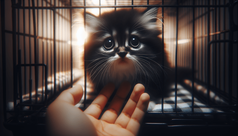 “Here, Kitty, Kitty!”