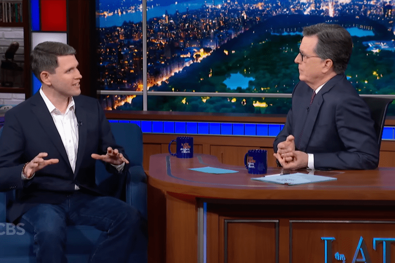Rep. James Talarico Talks Christianity & Politics on&nbsp;Colbert